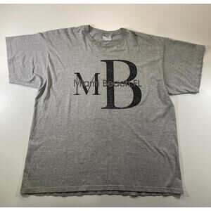 Vintage Miami Beach FL Graphic Grey T-Shirt